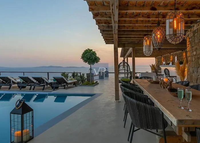 Nirvana- Calm Relaxing And No Wind! Willa Houlakia (Mykonos)