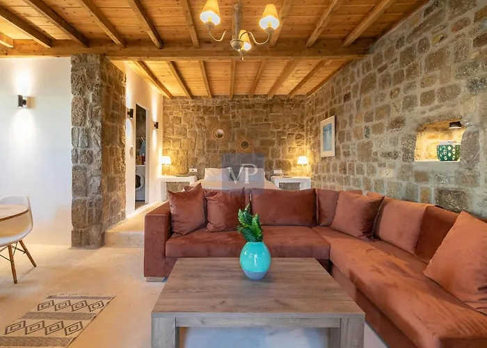 Willa Nirvana- Calm Relaxing And No Wind! Houlakia (Mykonos)